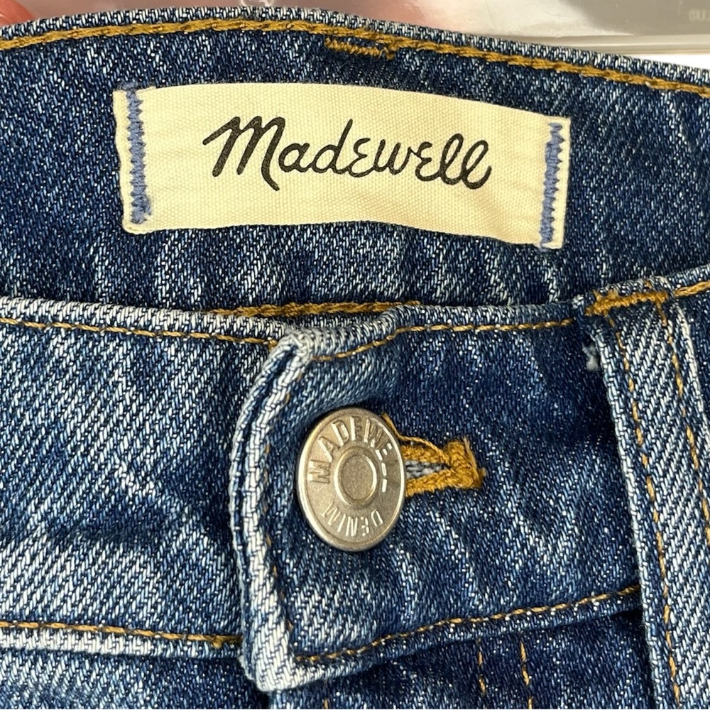 Madewell The Perfect Jean Short Cut Off Denim Shorts Summer Preppy Beach Vacay - Picture 8 of 15